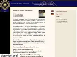 Sites similar to primary-sources-series.joan-of-arc-studies.org