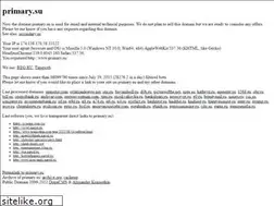Sites similar to primary.su