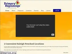 Sites similar to primarybeginnings.com
