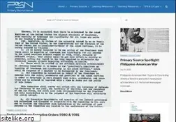 Sites similar to primarysourcenexus.org