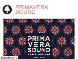 Sites similar to primaverasound.com