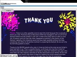 Sites similar to primaverasound.es