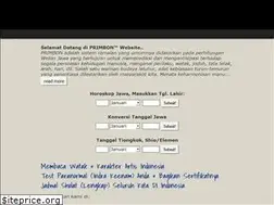 Sites similar to primbon.com