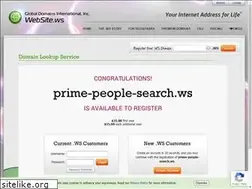 Sites similar to prime-people-search.ws