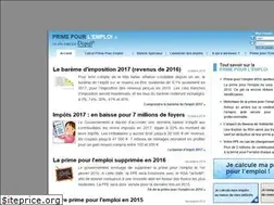 Sites similar to prime-pour-l-emploi.fr