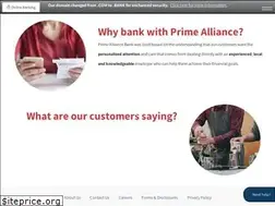 Sites similar to primealliance.bank