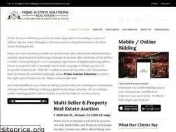 Sites similar to primeauctionsolutions.com