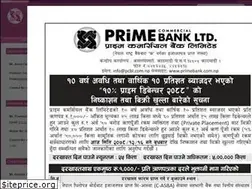 Sites similar to primebank.com.np