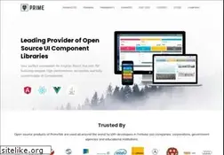 Sites similar to primefaces.org