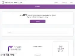 Sites similar to primefxrebates.com