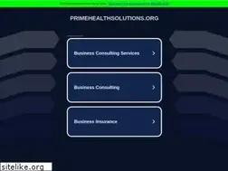 Sites similar to primehealthsolutions.org