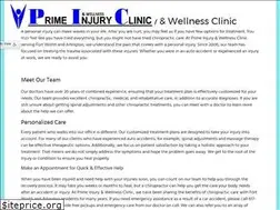 Sites similar to primeinjuryclinic.com