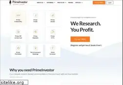 Sites similar to primeinvestor.in