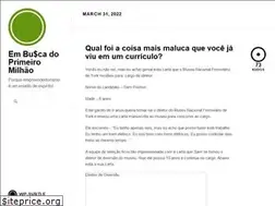 Sites similar to primeiromilhao.com