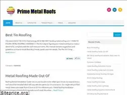 Sites similar to primemetalroofs.com