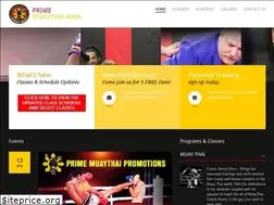 Sites similar to primemuaythai.com