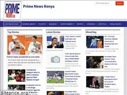 Sites similar to primenews.ke