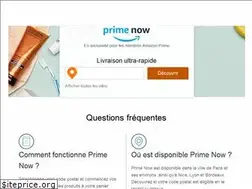 Sites similar to primenow.amazon.fr