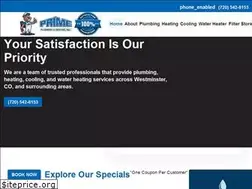 Sites similar to primeplumbingheating.com