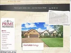 Sites similar to primepropertiestx.com