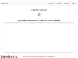 Sites similar to primer-dimer.com