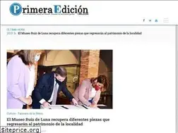 Sites similar to primeraedicionclm.es