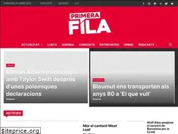 Sites similar to primerafila.cat