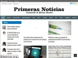 Sites similar to primerasnoticias.com