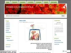 Sites similar to primercicloras.wordpress.com