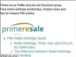 Sites similar to primeresale.com