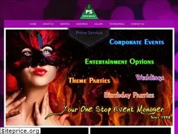 Sites similar to primeserviceevents.com