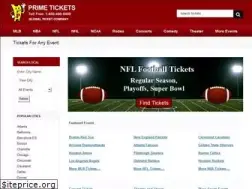 Sites similar to primetickets.com