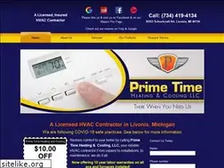 Sites similar to primetimeheatingandcooling.com