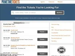 Sites similar to primetimetickets.com