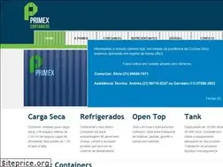 Sites similar to primexcontainers.com.br