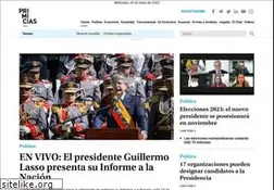 Sites similar to primicias.ec
