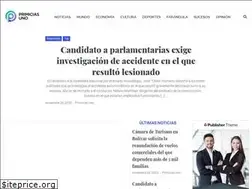 Sites similar to primiciasuno.com