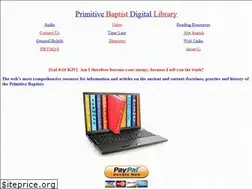 Sites similar to primitivebaptist.net
