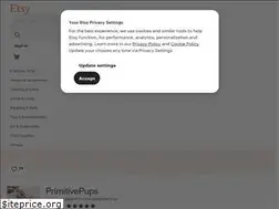 Sites similar to primitivepups.etsy.com