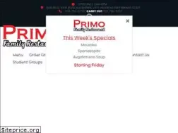 Sites similar to primofamilyrestaurant.com