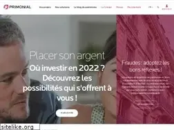 Sites similar to primonial.com