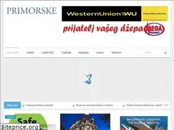 Sites similar to primorskenovine.me