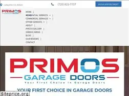 Sites similar to primosgaragedoors.com