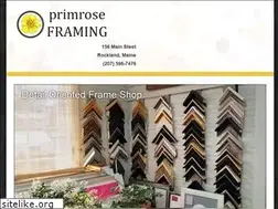 Sites similar to primroseframing.com