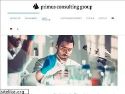 Sites similar to primus-consulting-group.de