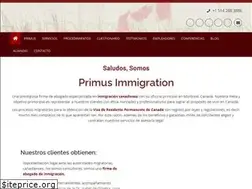Sites similar to primusimmigration.com
