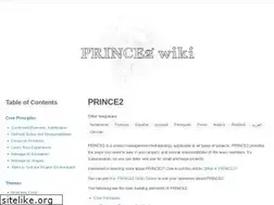 Sites similar to prince2.wiki