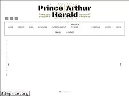 Sites similar to princearthurherald.com