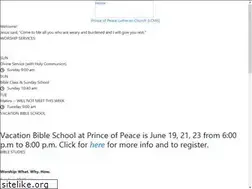 Sites similar to princeofpeacesd.net