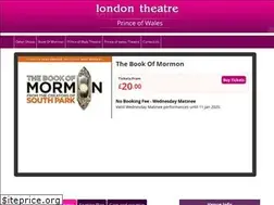 Sites similar to princeofwalestheatrelondon.info